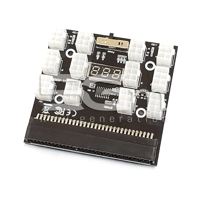 PCI-E 12V 64 Pin zu 12 x 6 Pin | Online Shop 5G-M