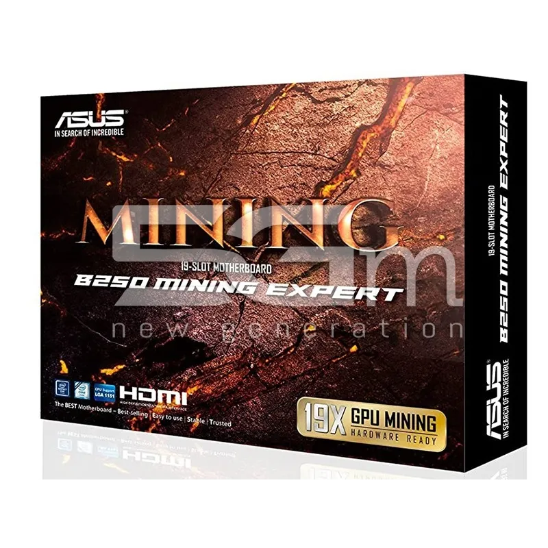Asus B250 Bányászati Szakértő Alaplap | 5G-M