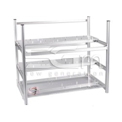 Aluminum Mining Rig Frame For 14 GPU