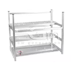 Aluminum Mining Rig Frame For 14 GPU