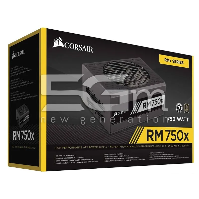 Alimentatore Corsair RM750x 750W | Store Online 5G-M