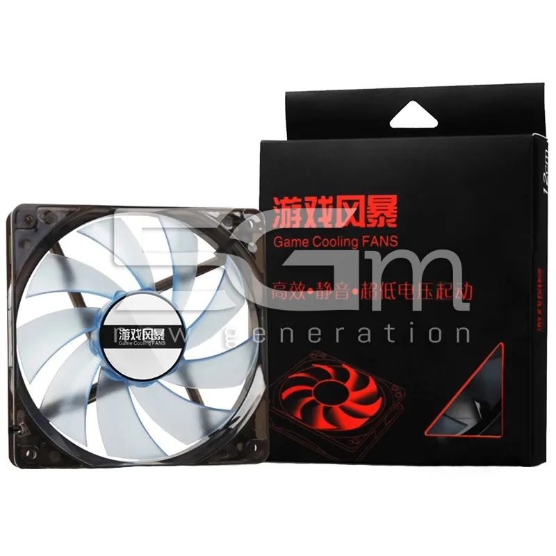 Blauer LED-Kühlerlüfter | 5G-M Online-Shop