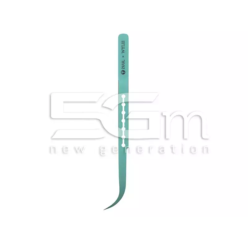WYLIE  Titanium Ultralight Curved Tweezers 2UUL TI12