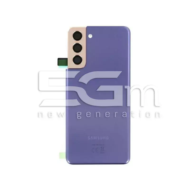 Retro Cover Violet + Vetrino Fotocamera Samsung SM-G991 S21Ori