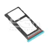Halterung Dual-SIM-Karte + Micro SD Grün Motorola One Action | 5G-M