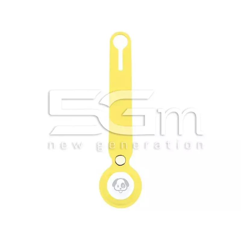 Custodia in Silicone Giallo per Apple AirTag