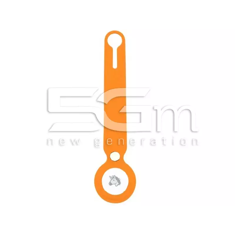 Custodia in Silicone Arancione per Apple AirTag