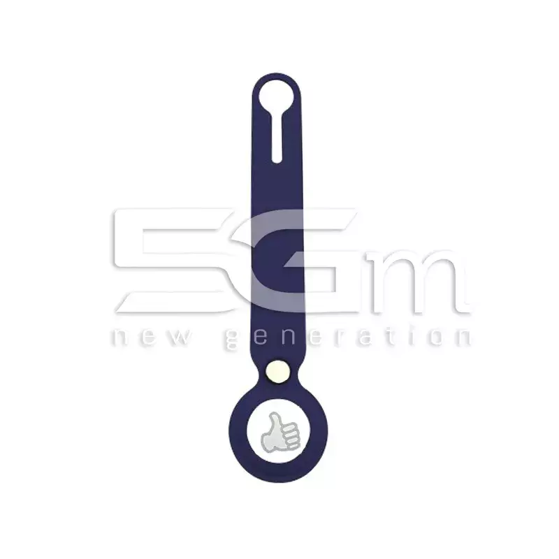 Custodia in Silicone Dark Blue per Apple AirTag