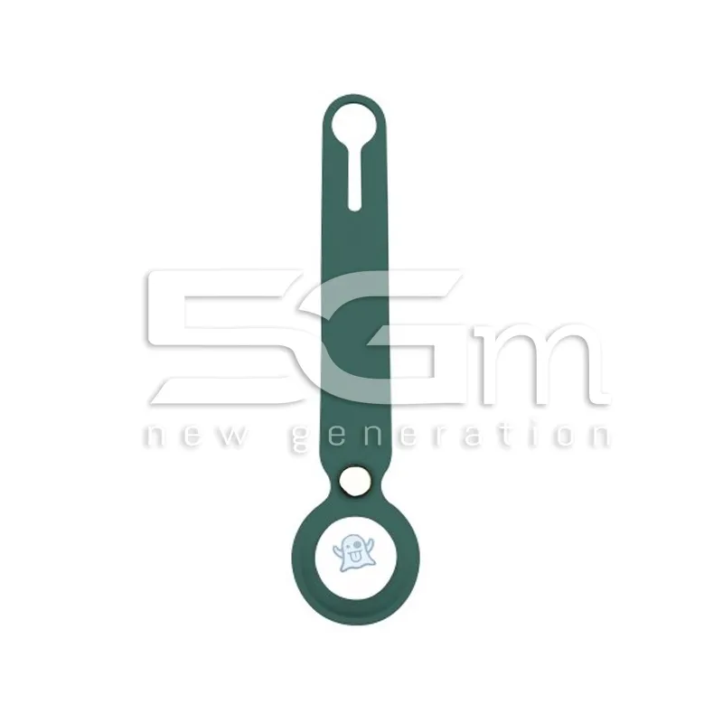 Custodia in Silicone Dark Green per Apple AirTag | Store Online 5G-M
