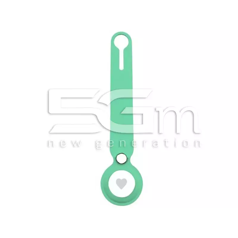Custodia in Silicone Light Green per Apple AirTag