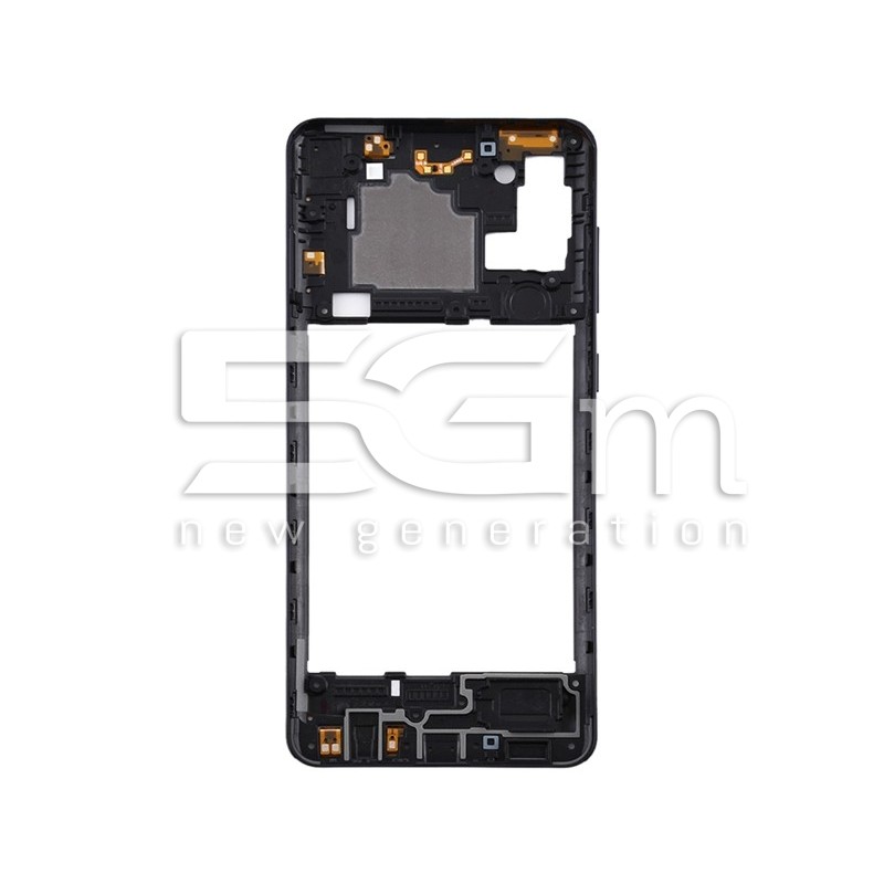 Middle Frame Black Samsung SM-A217 A21s