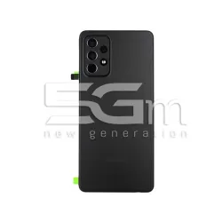 Coque Arrière Black + Vitre Caméra Samsung A525 - A526 A52 Ori | 5G-M