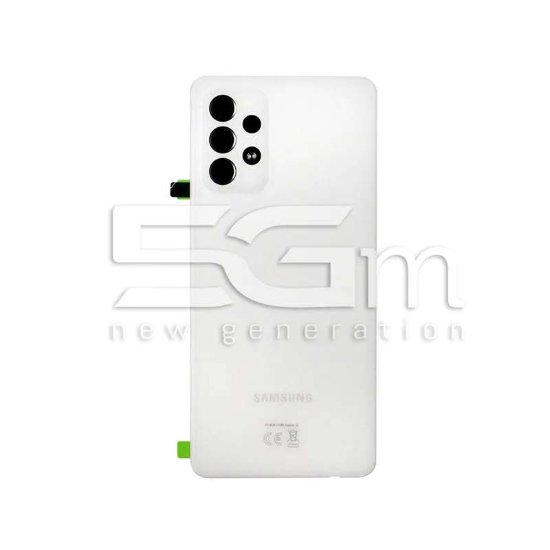 Tampa Traseira Branco + Camera Lente Samsung SM-A525 - A526 A52 Ori | Loja Online 5G-M