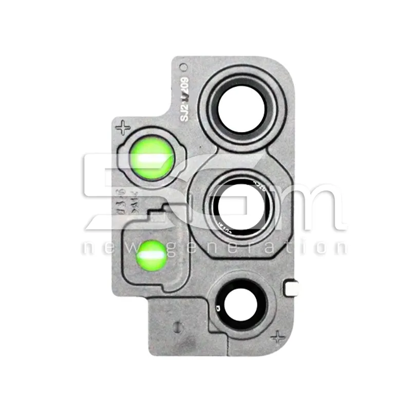 Vetrino Fotocamera + Frame Black Samsung SM-A525 - A526 A52 Ori | Store Online 5G-M