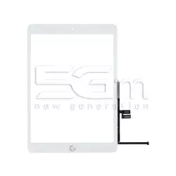 Touch Screen White + Tasto Home iPad 7 10.2 A2197-A2198-A2200