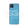 Rückabdeckung Blau + Kameraglas Samsung A125 A12 Ori | 5G-M.com