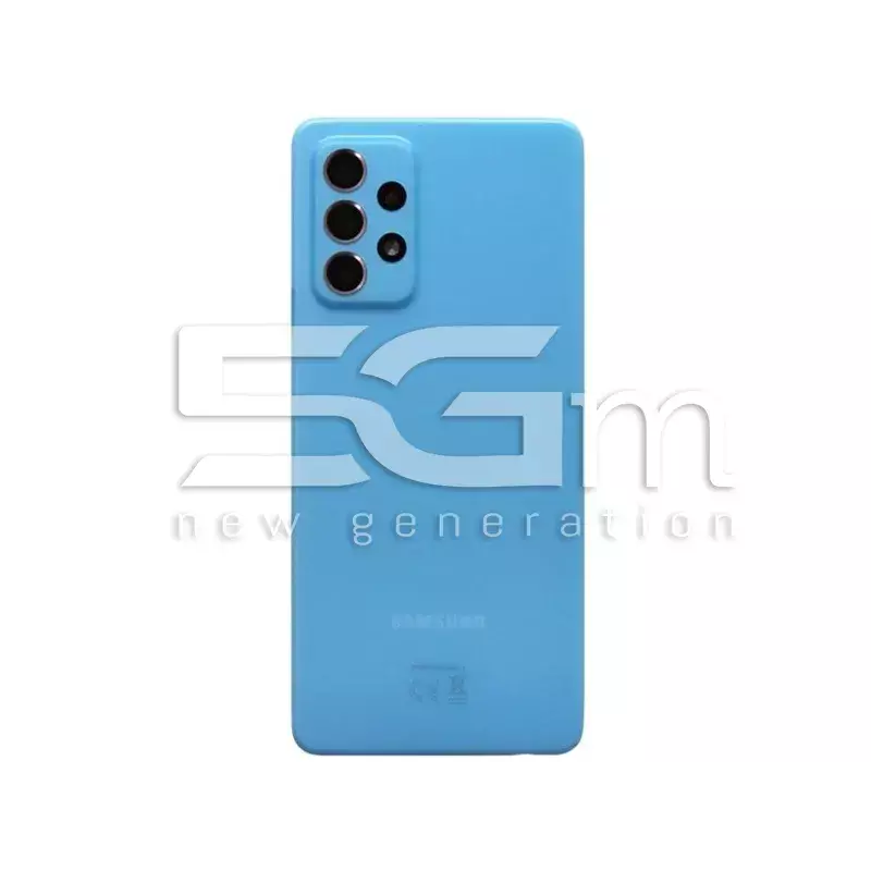 Rear Cover Blue + Camera Lens Samsung SM-A525 - A526 A52 Ori
