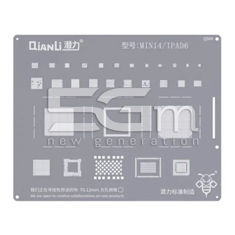 Qianli Stencil QS86 iPad Mini 4 - iPad Air 2 | Store Online 5G-M