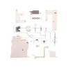 Complete Kit Kleine Onderdelen 24 in 1 iPhone 12 Pro Max | 5G-M