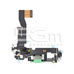 Connecteur de Charge Vert Nappe iPhone 12 (DÉMONTÉ) | 5G-M