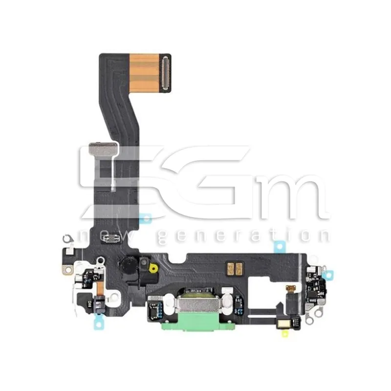 Ladeanschluss Flexkabel Grün iPhone 12 (PULLED) | 5G-M.com