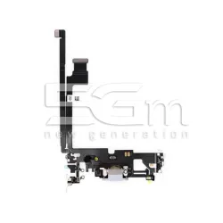 Конектор за Зареждане Плосък Кабел Бял iPhone 12 Pro Max (СВАЛЕН) | 5G-M