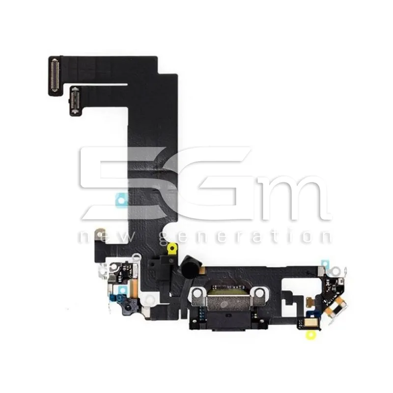 Ladeanschluss Flexkabel Schwarz iPhone 12 Mini (PULLED) | 5G-M.com