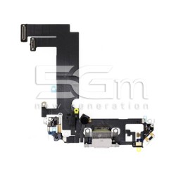 Connettore di Ricarica Bianco Flex Cable iPhone 12 Mini (PULLED)
