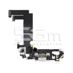 Witte Oplaadconnector Flexkabel iPhone 12 Mini (PULLED) | 5G-M.com
