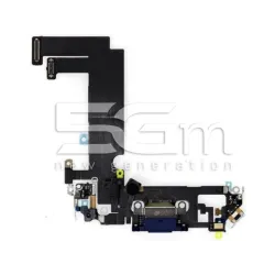 Connecteur de Charge Bleu Nappe Flex iPhone 12 Mini (PULLED) | 5G-M
