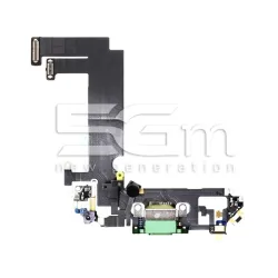 Букса за зареждане Зелен гъвкав кабел iPhone 12 Mini (PULLED) | 5G-M