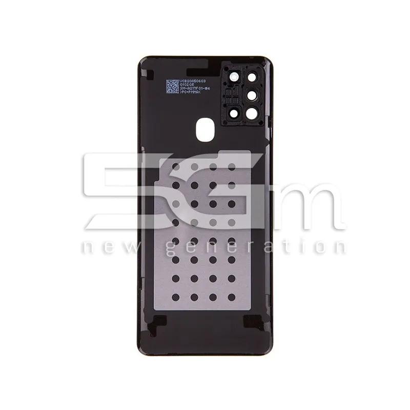 Retro Cover Nero + Vetrino Fotocamera Samsung SM-A217 A21s | Store Online 5G-M