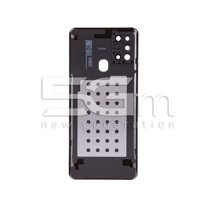 Retro Cover Blu + Vetrino Fotocamera Samsung SM-A217 A21s | Store Online 5G-M