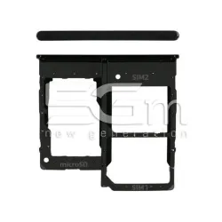 Support Double Carte SIM + Micro SD Noir Samsung A20e Ori | 5G-M.com