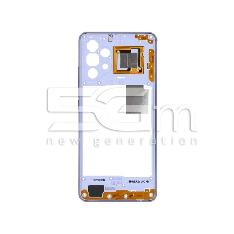 Middle Frame Viola Samsung SM-A325 A32 4G Ori | Loja Online 5G-M