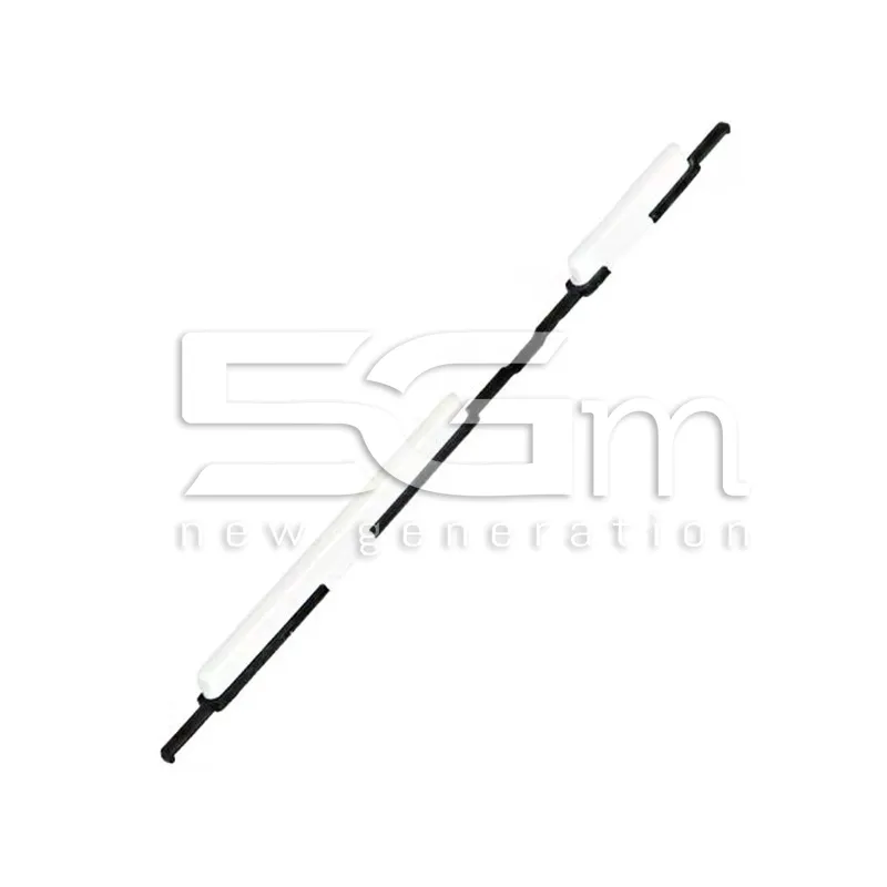 Externe Ein-/Aus- + Lautstärketasten Weiß Samsung SM-A217 A21s Ori | 5G-M.com