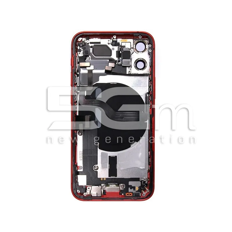 Cover Completa Rosso iPhone 12 Mini No Logo | Store Online 5G-M