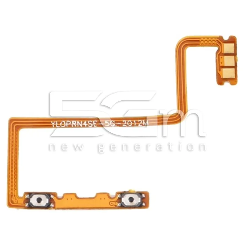 Tasto Volume Flat Cable Oppo Reno 4 SE | Store Online 5G-M