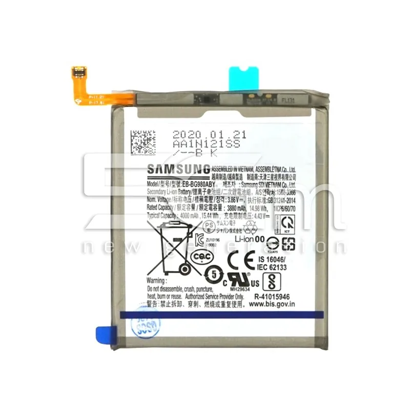 Akku EB-BG980ABY 4000mAh Samsung SM-G980 S20 Ori | Online Shop 5G-M