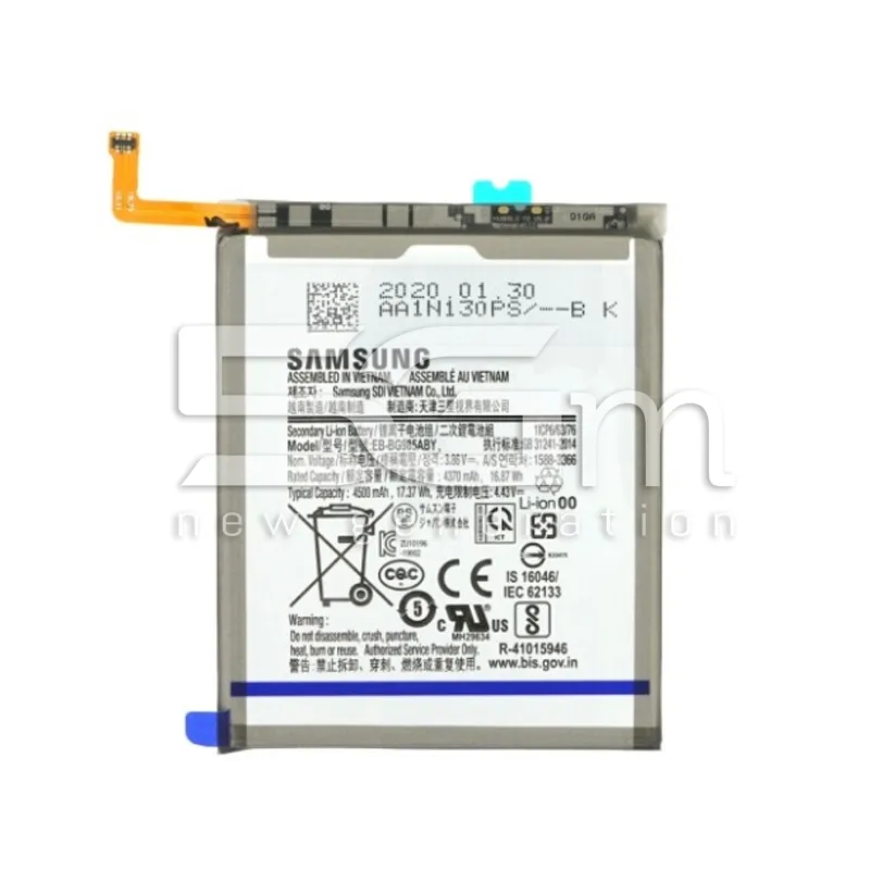 Batteria EB-BG985ABY 4500mAh Samsung SM-G985 S20 Plus Ori | Store Online 5G-M