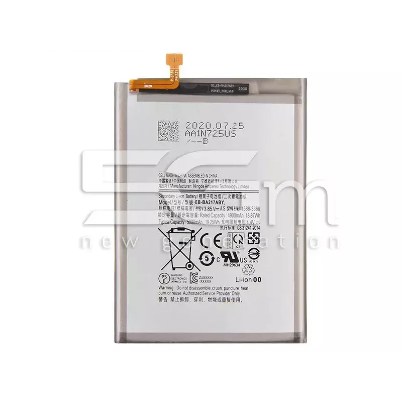 Bateria EB-BA217ABY 5000mAh Samsung SM-A217 A21s No Logo