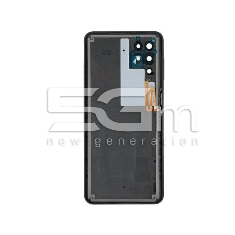 Cache Arrière Noir + Vitre Appareil Photo Samsung A12 Ori | 5G-M.com
