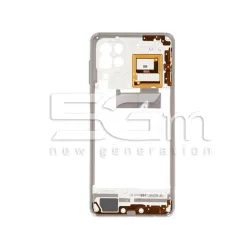 Средна рамка Бяла Samsung SM-M325 M32 Ori | 5G-M Онлайн магазин