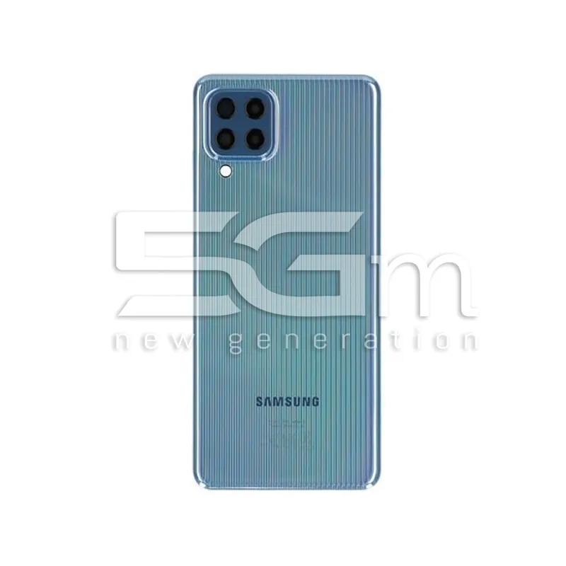 Hátlap Kék + Kameravédő üveg Samsung SM-M325 M32 Ori | 5G-M