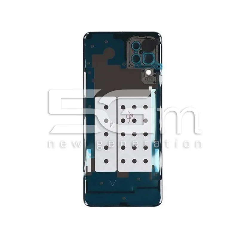 Retro Cover Blu + Vetrino Fotocamera Samsung SM-M325 M32 Ori | Store Online 5G-M