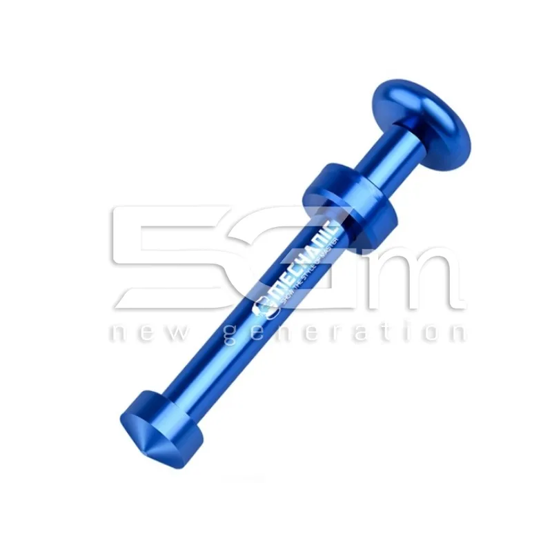 MECHANIC P08 Dosiergerät aus blauem Aluminium für Spritzen | 5G-M