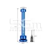 MECHANIC P08 Dosiergerät aus blauem Aluminium für Spritzen | 5G-M
