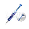MECHANIC P08 Distribuidor de Alumínio Azul para seringa de Fluxo