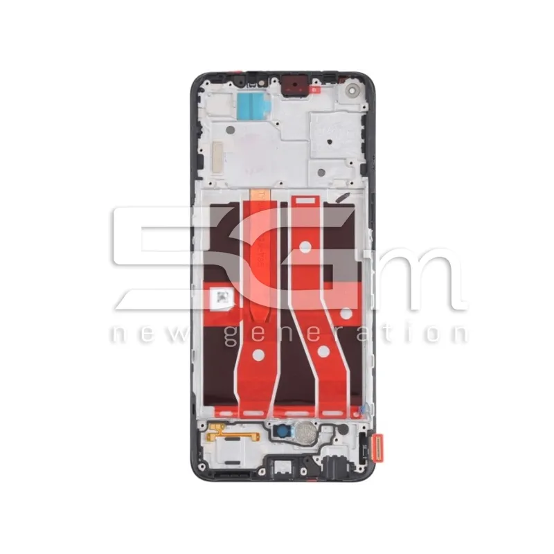 Display Touchscreen Schwarz + Rahmen OPPO RENO 4 SE | 5G-M