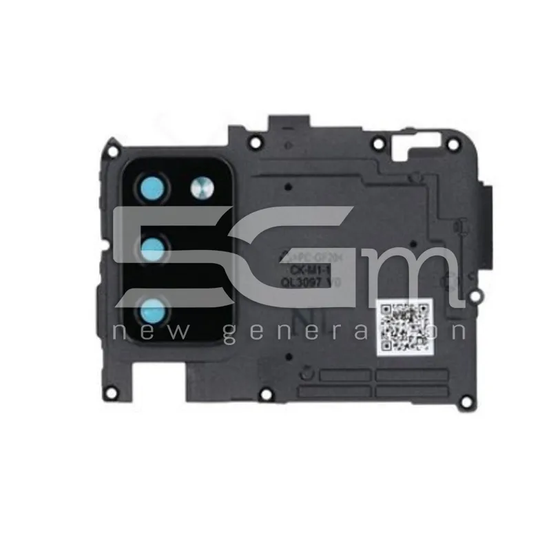 Verre Caméra Noir + Cadre Samsung SM-A025 A02s Ori | 5G-M
